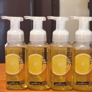 SOLD New 4 Bath & Body Kitchen Lemon Hand Soap $26